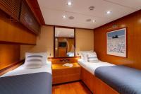 GETAWAY yacht charter: Twin Cabin