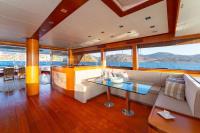 GETAWAY yacht charter: Saloon