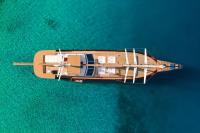 GETAWAY yacht charter: Bird's Eye View