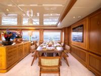 NEW-STAR yacht charter: Dining