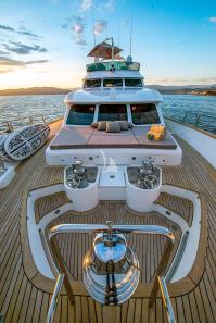 NEW-STAR yacht charter: Foredeck