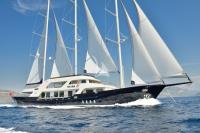 MEIRA yacht charter: Meira Underway sails up