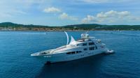 LUISA yacht charter: MY LUISA AT ANCHOR