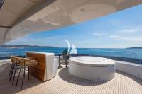 LUISA yacht charter: SUNDECK