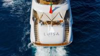 LUISA yacht charter: AFT VIEW