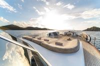 CANEREN yacht charter: Sunbathing Area and Foredeck