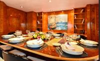 SOMETHING-COOL yacht charter: Dining Area