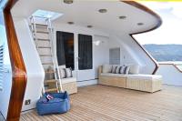 SOMETHING-COOL yacht charter: Upper Sun deck