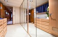 SOMETHING-COOL yacht charter: Walk in closet - entrance Master Suite