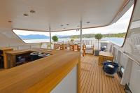 SOMETHING-COOL yacht charter: Aft Deck