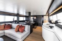PROJECT-STEEL yacht charter: Saloon Area