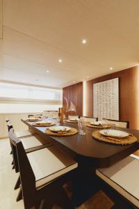 ERA-A yacht charter: Formal Dining area