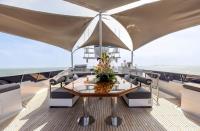 BRAZIL yacht charter: Sun Deck Dining