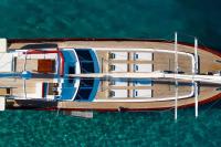 SERENITY-86 yacht charter: Bird's Eye View