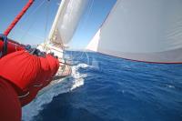 SERENITY-86 yacht charter: Racing