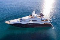 BUNKER yacht charter: Aerial