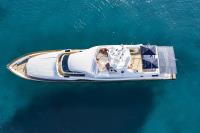 BUNKER yacht charter: Aerial