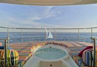 BUNKER yacht charter: Sun deck Jacuzzi