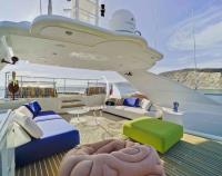 BUNKER yacht charter: Sun deck