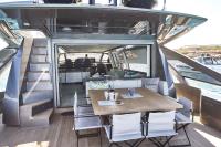 BALOO-III yacht charter: Aft deck - Dining