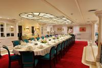 CHRISTINA-O yacht charter: Princess Grace de Monaco dining salon