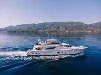 OXYGEN-8 yacht charter: Aerial